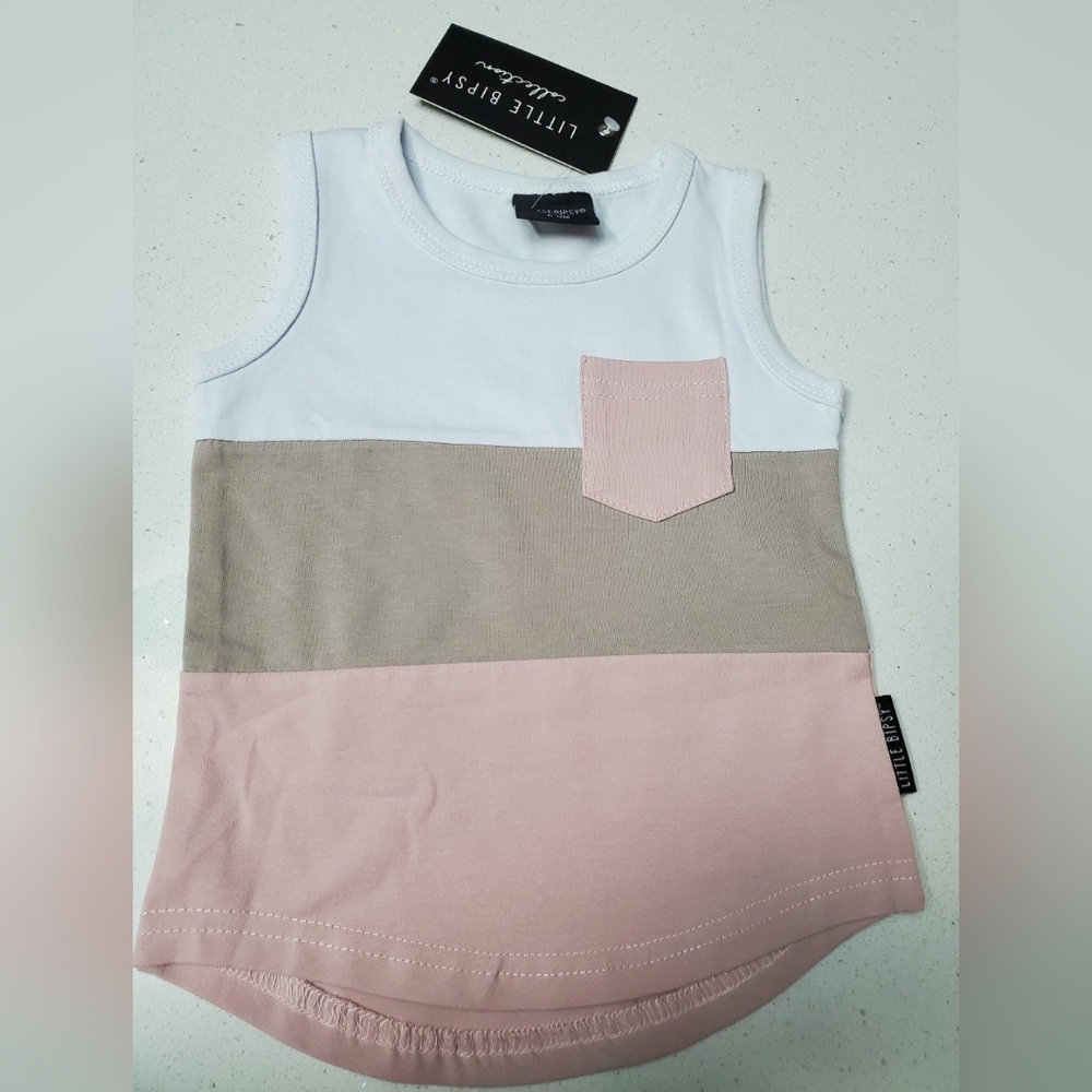 Little Bipsy 6-12m tank top NWT